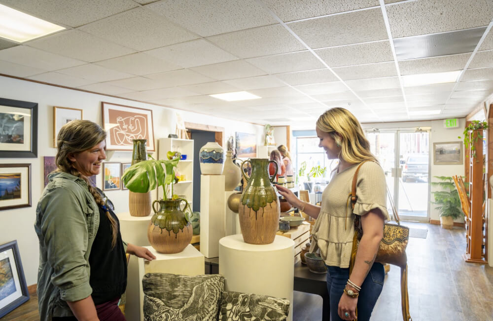 Craft shopping in Canton North Carolina